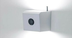 Kinkiet LED o mocy 12 W z kamerą IR 1080P kompatybilną z Tuya, Alexa i Google Home White