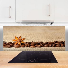 Panel Szklany Kawa Ziarnista W Detalu