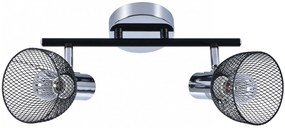 Nowoczesna lampa sufitowa z siatkowymi kloszami - EX788 S9-M85