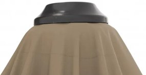 ACTIVE 370 cm - wahadłowy parasol ogrodowy z drążkiem bocznym : Substancja Desen - 846