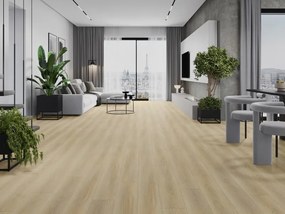 Mexen Kinston panele winylowe 1240 x 182 mm SPC 6,5 mm, podkład IXPE 1,5 mm, 4 V-Fuga, Dąb - F1057-1240-182-505-4V1-01
