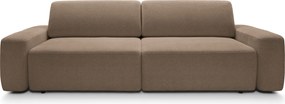 Masseno Sofa VEO z funkcją spania i pojemnikiem na pościel - Brązowy - RAVEN 45