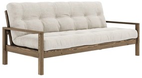 Biała rozkładana sofa 205 cm Knob – Karup Design