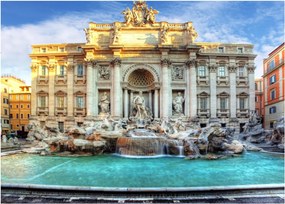 Obraz - Fontanna di Trevi (70x50 cm)
