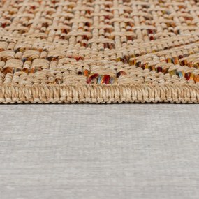 Chodnik odpowiedni na zewnątrz w naturalnym kolorze 80x230 cm Nora Diamond – Flair Rugs
