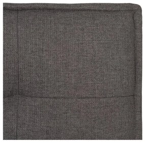 Szara rozkładana sofa z tkaniny szenilowej 181 cm – Ixia
