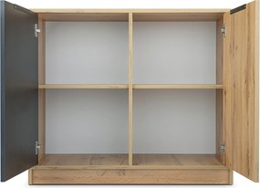 Komoda GAREN 94 cm do Salonu Sypialni Dąb wotan