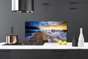 Panel Kuchenny Spokojna Plaża O Poranku