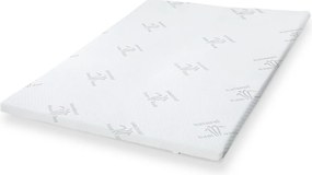 Topper Lateksowy 140x200 | Bamboo, wys. 5 cm, zdejmowany pokrowiec