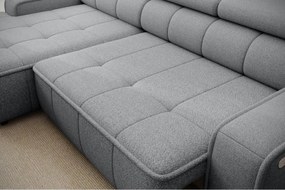 THIAGO S MINI z elektryczną regulacją siedziska Lewostronny w tkaninie SERENO 693 WERSAL