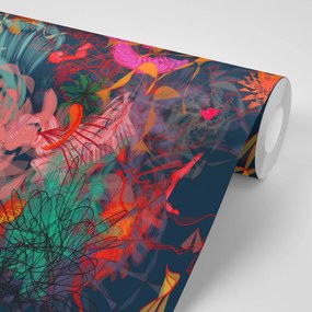Tapeta abstrakcyjne kwiaty