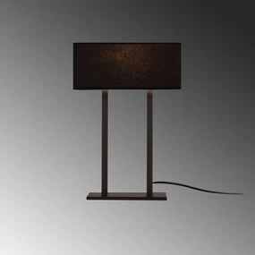 Czarna lampa stołowa (wysokość 52 cm) Salihini – Opviq lights