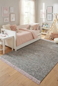Różowy nowoczesny dywan młodzieżowy Z0-G82