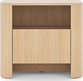 Nowoczesna stojąca szafka nocna dąb vicenza T5-B92
