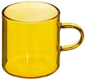 Kubki z kolorowego, barwionego szkła MIA, 6 x 100 ml