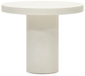 Okrągły betonowy stół ogrodowy ø 90 cm Aiguablava – Kave Home