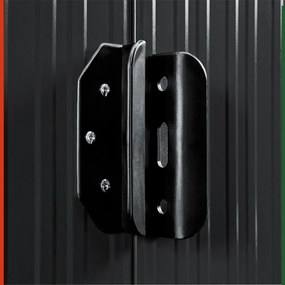 Domek narzędziowy XL, 196x132x188cm, antracyt Gardebruk