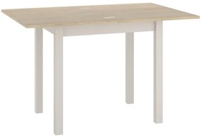 Stół jadalniany rozkładany FLIP 80(160)X80 cm, dąb Cremona Torro/kaszmir
