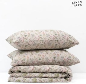 Lniana pościel jednoosobowa 140x200 cm Botany 2 – Linen Tales