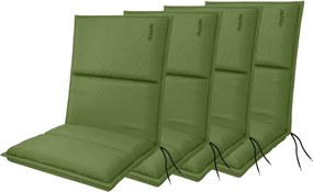 Doppler CITY 4414 - set 4 szt. poduszek na fotel z niskim oparciem