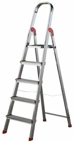 Aluminiowe stopnie Rolser do użytkuprofesjonalnego Unica, 5 stopni, 5 stopni