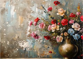 Obraz - Wazon z kwiatami (70x50 cm)