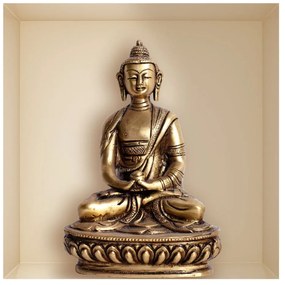 Naklejka 3D Ambiance Buddha Statue