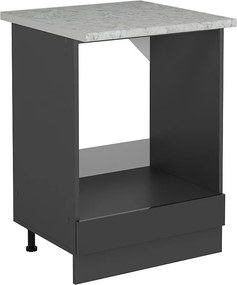 Szafka kuchenna antracyt wysoki połysk 60x60x81.6 r-line