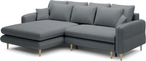Elegancki narożnik SALLY S z funkcją spania w tkaninie SORELLA 88 WERSAL
