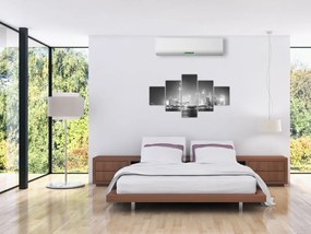 Obraz nowoczesnych drapaczy chmur (125x70 cm)