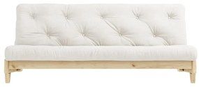 Sofa rozkładana z jasnobeżowym pokryciem Karup Design Fresh Natural