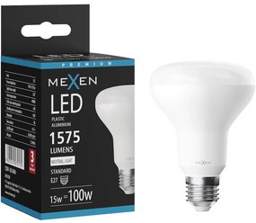 Mexen Nova żarówka LED E27, R80, 15W, Neutralna - 4000K, 1575 lm - L105-E27-1540-01