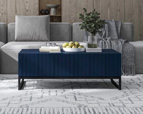 Stolik kawowy TAL 3D 110x54cm granatowy mat