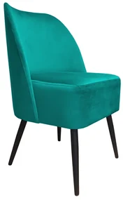 Fotel DUNAJ VELVET morski ATOS