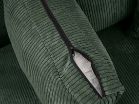 Narożnik w kształcie U SMART COSARO 295x140 cm, ciemnozielony