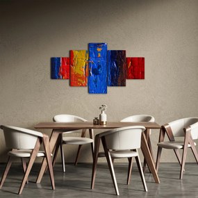 Obraz malarskich kolorów (125x70 cm)