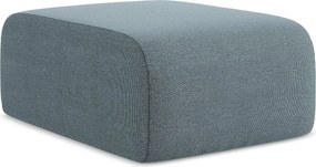 Pufa - z tkaniny bouclé - jeans - LANI