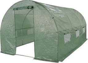 Folia ogrodowa  400 x 250 x 200 cm, zielonaplandeka, 400 x 250 x 200 cm