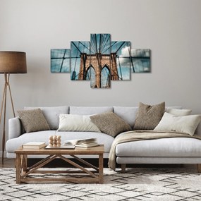 Obraz - Brooklyński most (125x70 cm)