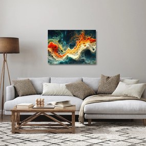 Obraz na szkle - Nowoczesna abstrakcja (70x50 cm)