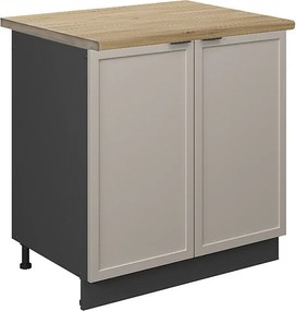 Szafka pod zlew greybeige 80x60x82 fame-line