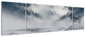 Obraz wilków (170x50 cm)
