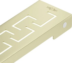 Mexen Flat M15 maskownica do odpływu liniowego 100 cm, złota szczotkowana - 1A24100