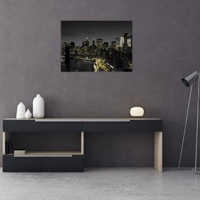 Obraz nocnej metropolii (70x50 cm)