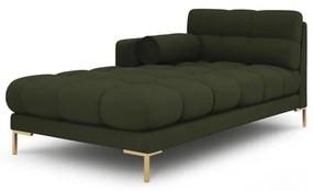 Zielony szezlong (prawostronny) Bali – Cosmopolitan Design