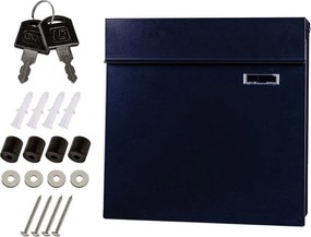 STILISTA Skrzynka na listy ścienna 37 x 36 x 9 cm, stal