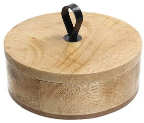 Drewniany pojemnik z pokrywką Cubero 19x12 cm