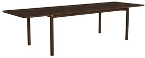 Brązowy rozkładany stół 95x180 cm Arun – Unique Furniture