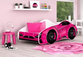 Łóżko dziecięce Spidi auto 70x140 – łóżko rajdówka dla chłopca lub dziewczynki