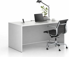 Biurko FRAME, 160x80 cm, biały